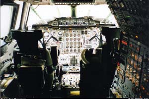 Оборудование кабины Конкорда