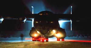 Ан-22 в сумерках