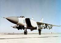 МиГ-25П6 с УР Р-40