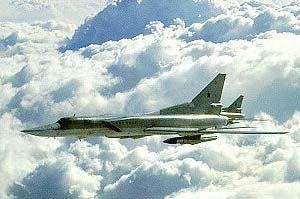 Ту-22М3 с ракетами Х-22