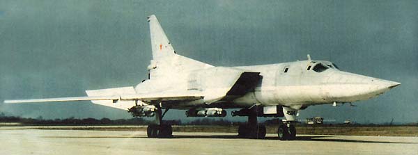Ту-22М3 с бомбардировочным вооружением