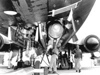 Подвеска ракет на YF-12A